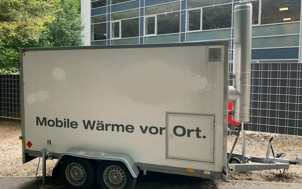 Mobile Heizung mieten