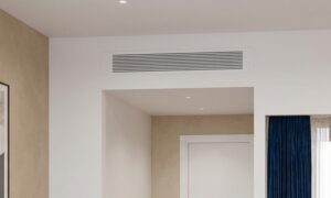 Fan Coil in der Wand