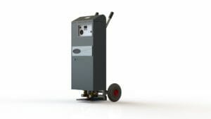Grafik Mobile Elektroheizung zum mieten 400 V 36 kW