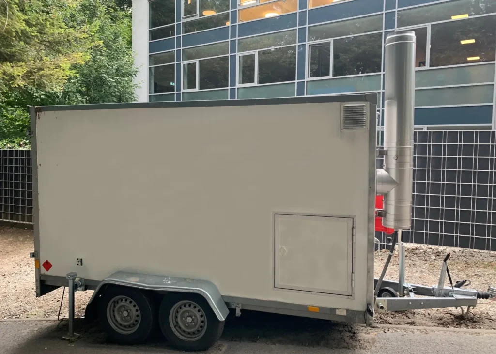 Mobile Heizzentrale mieten: 70-2.500kW Mobile Heizung 24h/7T