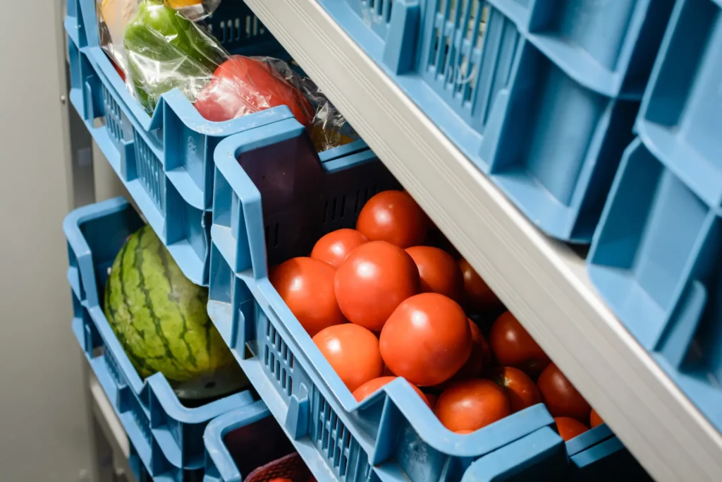 Für Obst und Gemüse gelten im Lebensmittellager Vorschriften