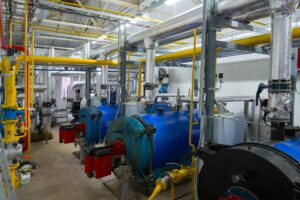 Abgaswärmetauscher nachrüsten an Großkessel in der Industrie