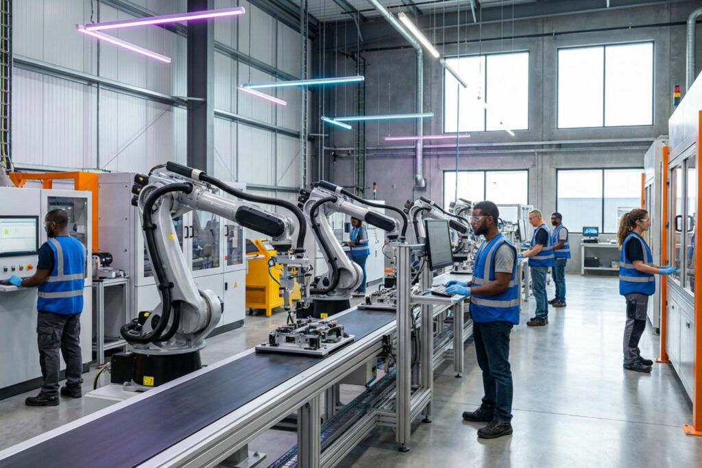 USV sichert Stromversorgung von Fabrik