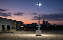 Mobiler Lichtmast
