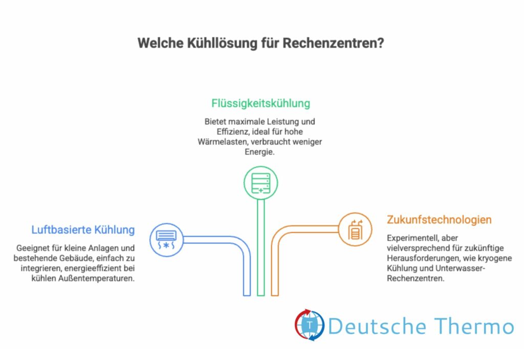 Lösungen für die Kühlung von Rechenzentren im Überblick